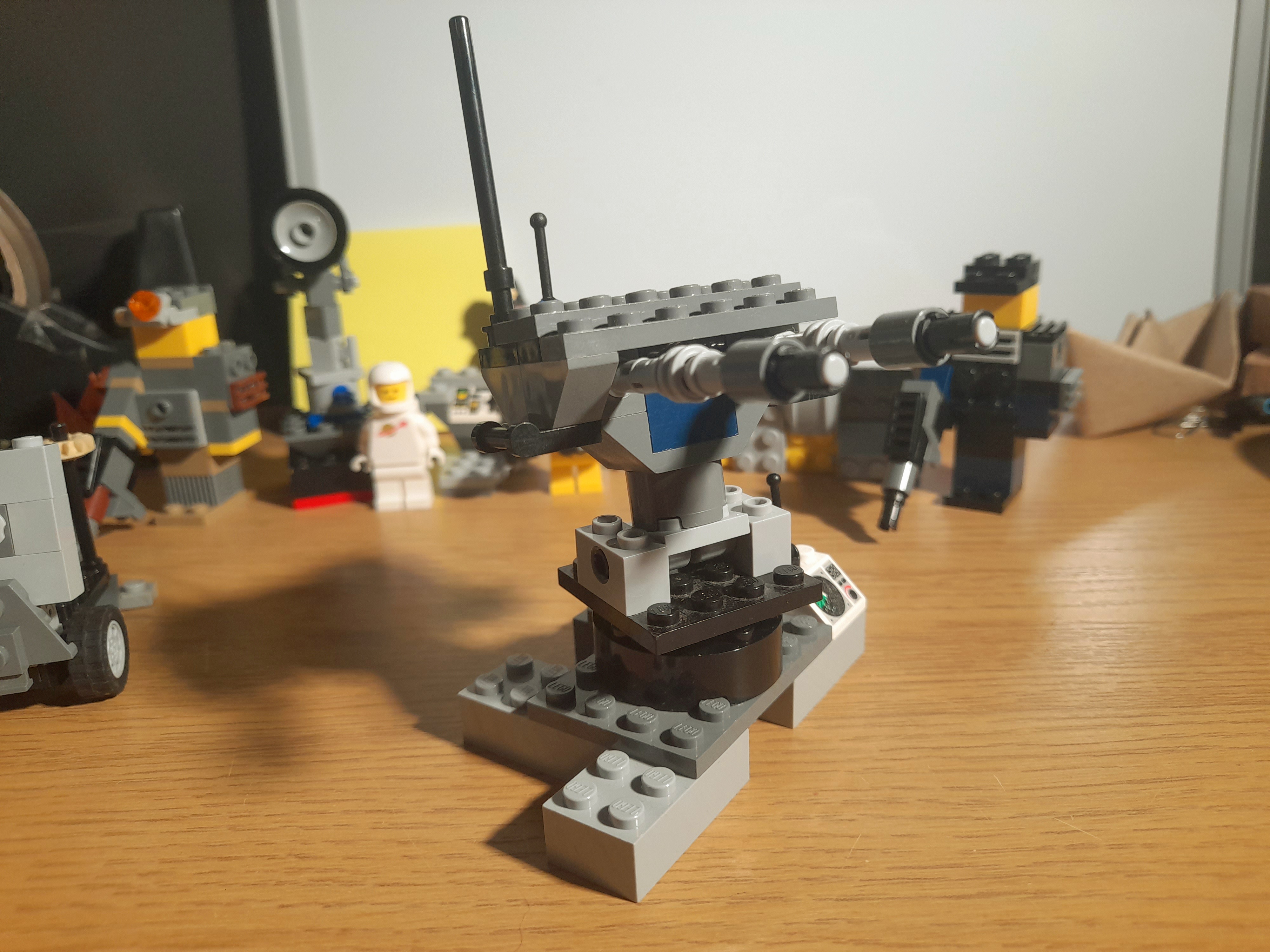 the AA turret